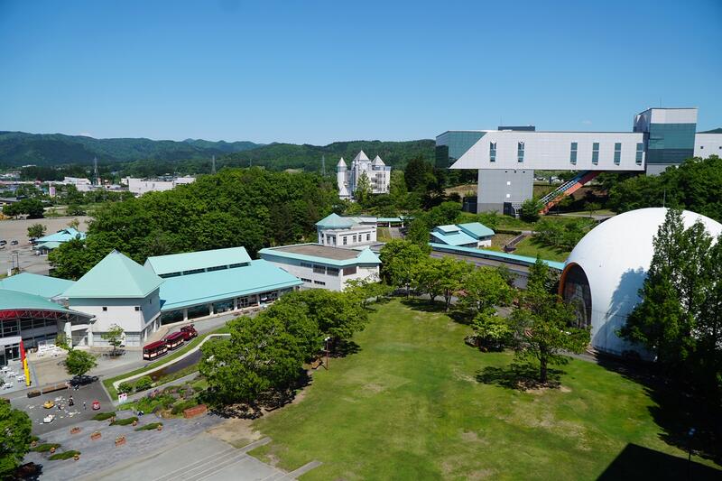 自然がいっぱい！雨が降っても大丈夫な全天候型♪