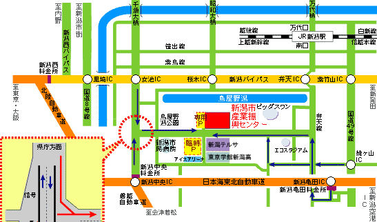 アクセスマップ