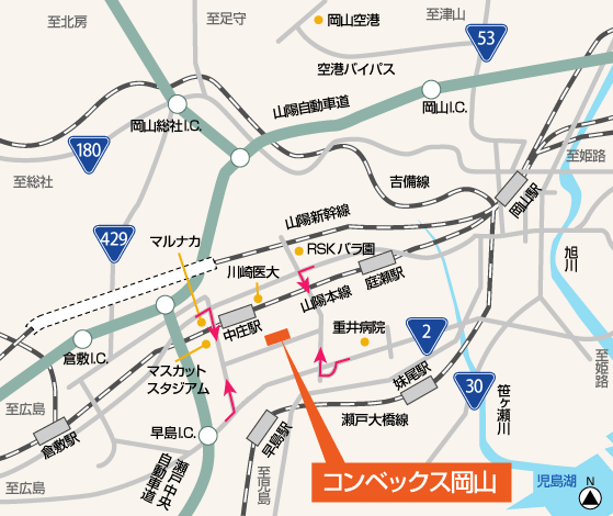 アクセスマップ