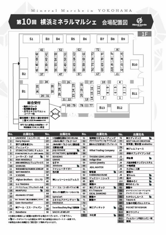 会場レイアウト